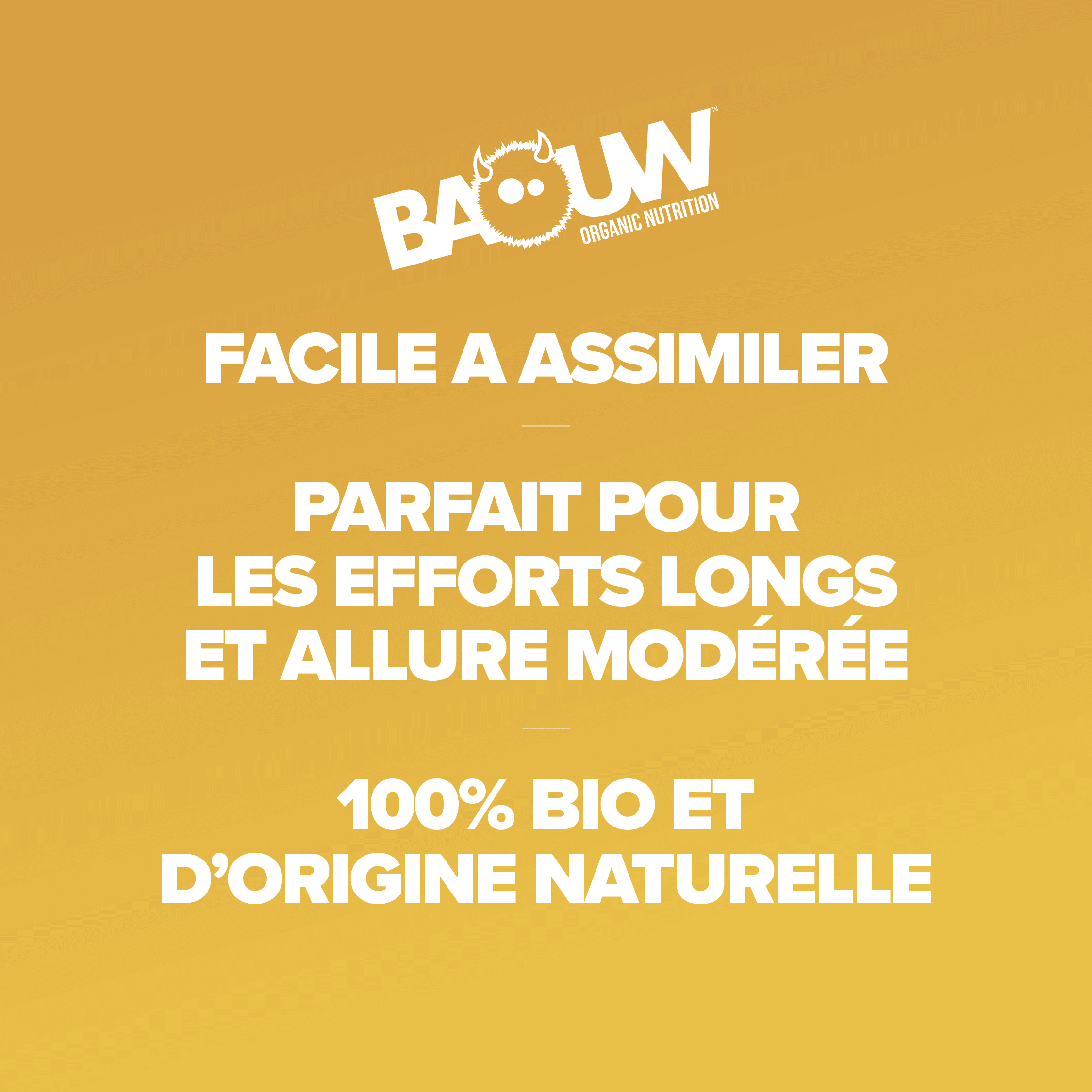 Les purées Baouw - 100% bios - 100% efficaces