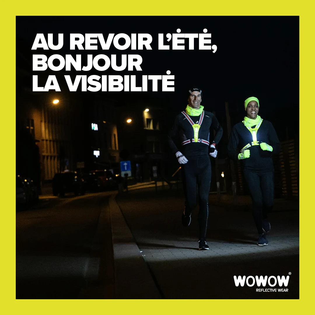 Brillez dans l'obscurité et courez en toute sécurité !