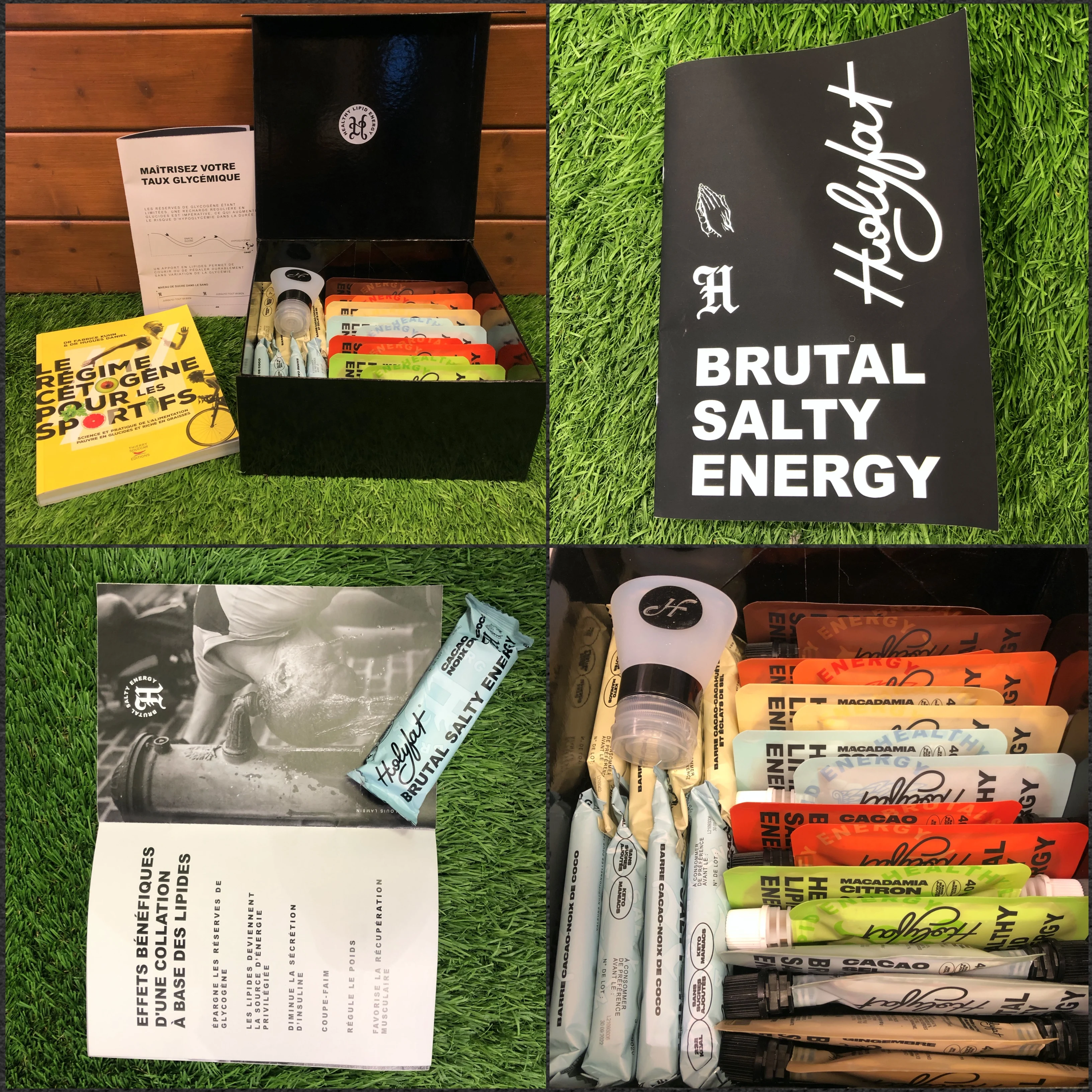 Box découverte Holyfat - Alimentation sportive cétogène